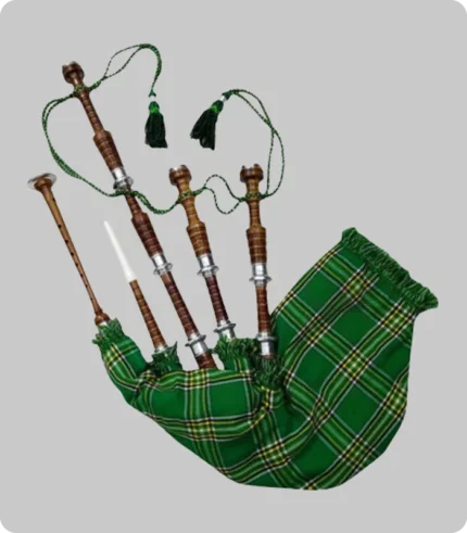 Premium Quality Irish Tartan Bagpipe Design 11