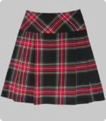 Black Stewart Tartan Skirt