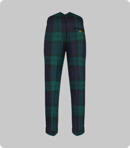 Black Watch Tartan Trousers