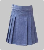 Blue Denim Kilt For Men