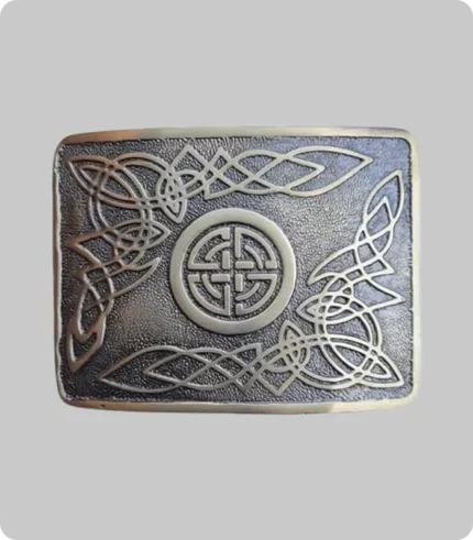 Celtic Swirl Kilt Belt Buckle