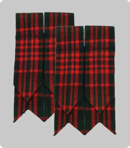 Custom Made MacDonald Kilt Flashes