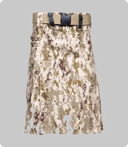 Digital Fashion Camo Utility Kilt