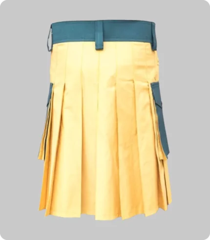 Green & Yellow Hybrid kilt