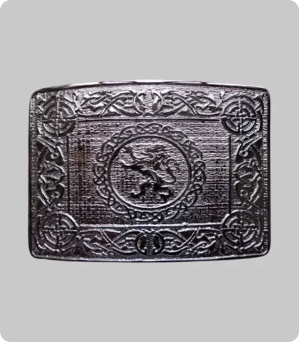 Lion Rampant Kilt Belt Buckle