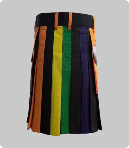 New Fashion Rainbow kilt For Men