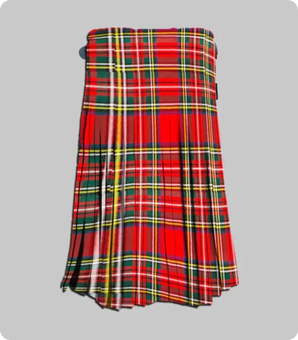 Premium Quality Royal Stewart Tartan Kilt Design 9