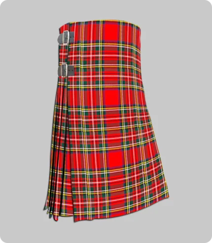 Premium Quality Royal Stewart Tartan Kilt Design 9