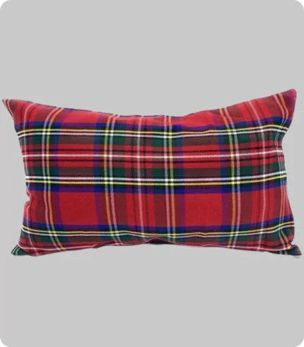 Royal Stewart Tartan Rectangular Cushion Cover Design 29