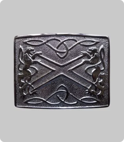 Saltire Kilt Belt Buckle