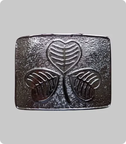 Shamrock Kilt Belt Buckle