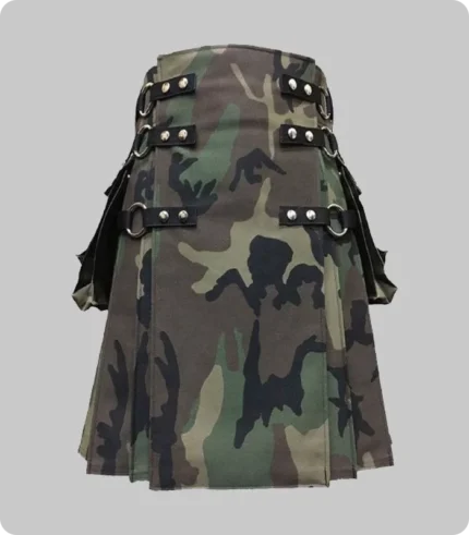 WoodLand Camouflage Kilt